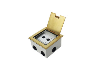 Floor-mounted Electrical Power Plug Socket GX-8 & 13