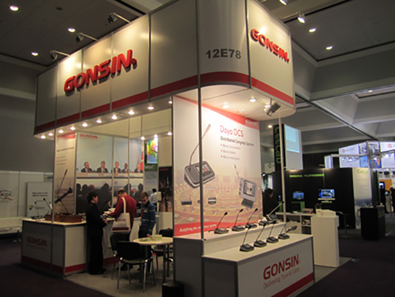 Gonsin At Ise 2012 Trade Show Gonsin At Ise 2012 Trade Show