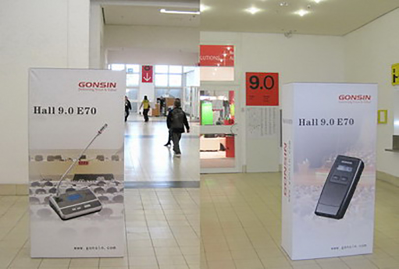 Gonsin Exhibited At Prolight+sound 2010 Gonsin Exhibited At Prolight+sound 2010