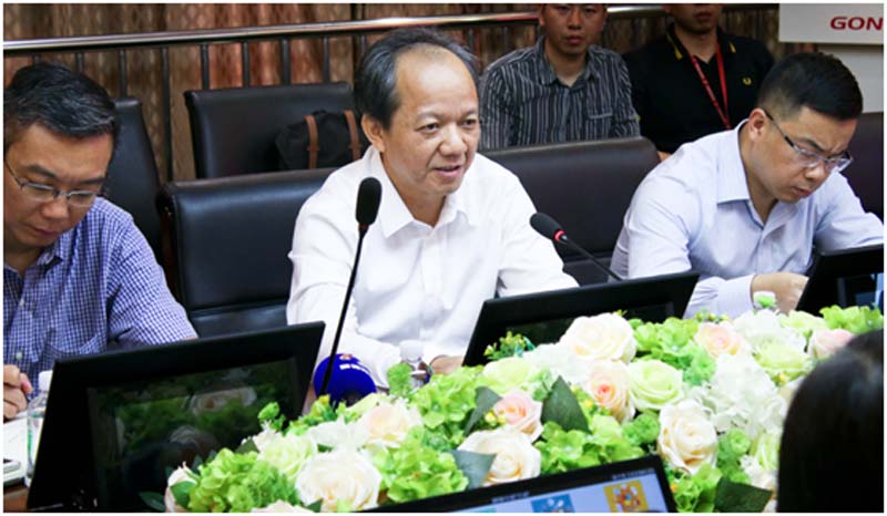 Guo Wenhai, Secretary Of The Shunde District Committee, Visited Gonsin Guo Wenhai, Secretary Of The Shunde District Committee, Visited Gonsin