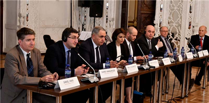 Public Financial Management Cooperation Memo-signed In Georia, Voiced By Gonsin Conference System Public Financial Management Cooperation Memo-signed In Georia, Voiced By Gonsin Conference System