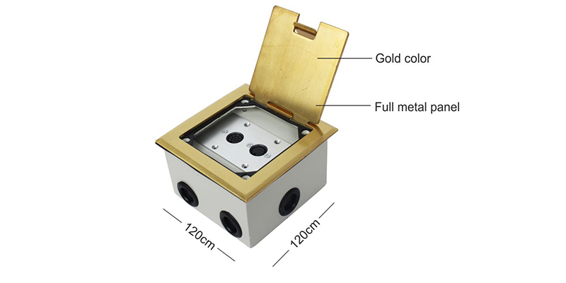 Double Floor Electrical Socket Design