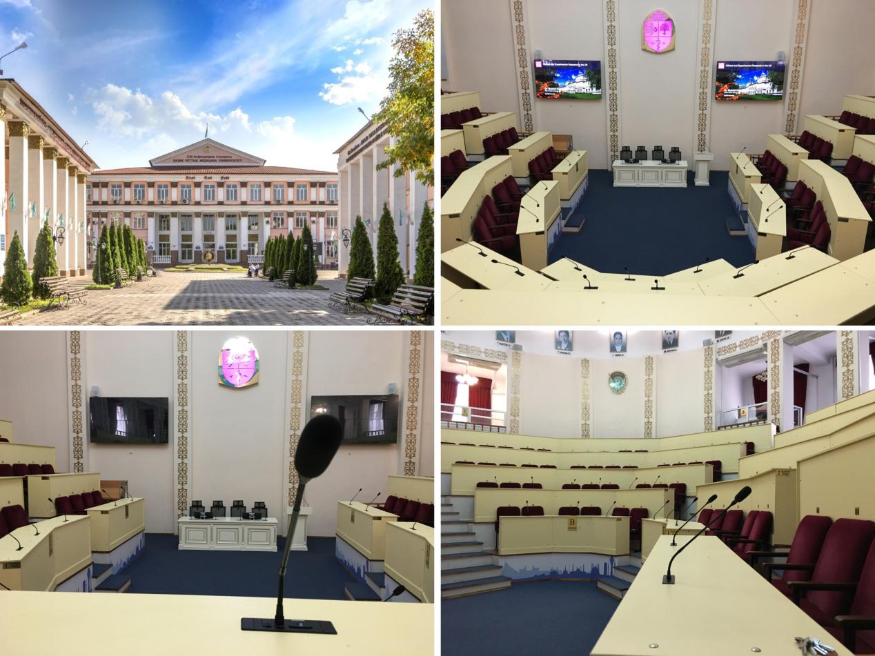GONSIN embedded digital conference system for Kazakhstan_National_Medical_University.jpg GONSIN embedded digital conference system for Kazakhstan_National_Medical_University.jpg
