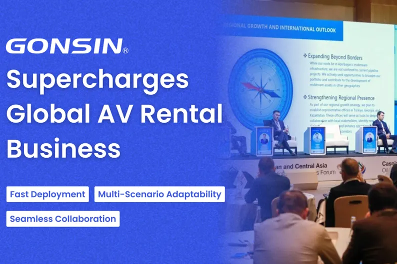 GONSIN Supercharges Global AV Rental Business