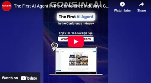 The First AI Agent in the Conference Industry | GONSIN-AI